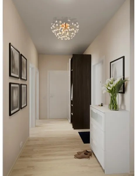 Globo 64135D - LED Mennyezeti lámpa KATRINA 4xG9/3,5W/230V arany