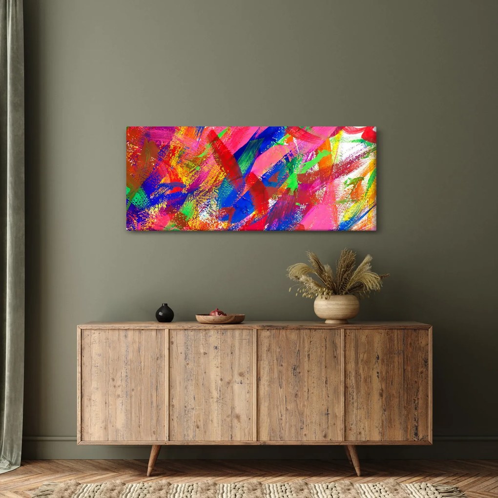 Kép - Színes absztrakció (120x50 cm)