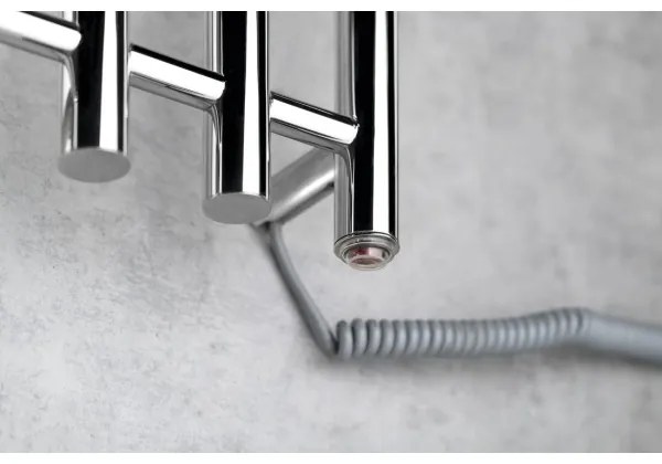 Sapho - Elektromos törölközőszárító PAPINADO 85W/230V 120 cm fényezett króm