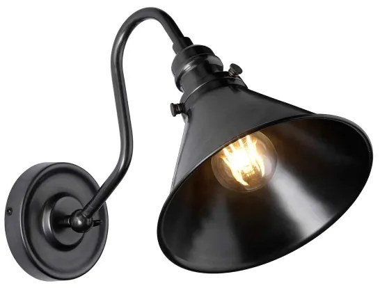 Elstead PV1-OB - Fali lámpa PROVENCE 1xE27/60W/230V fekete