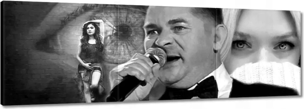 Vászonkép 60x20 Zenek Martyniuk Koncert