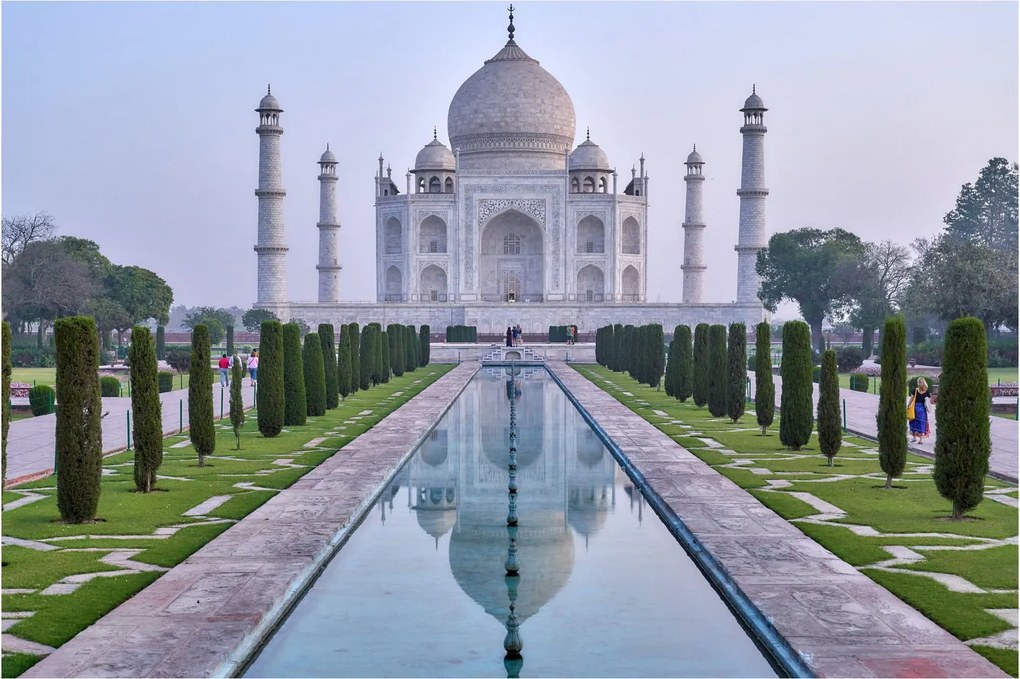 Kép - Taj Mahal napkeltekor (90x60 cm)