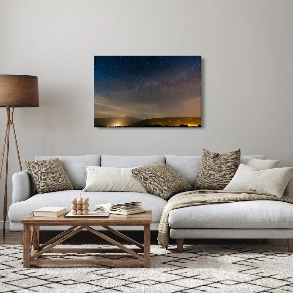 Éjszakai égbolt képe (90x60 cm)