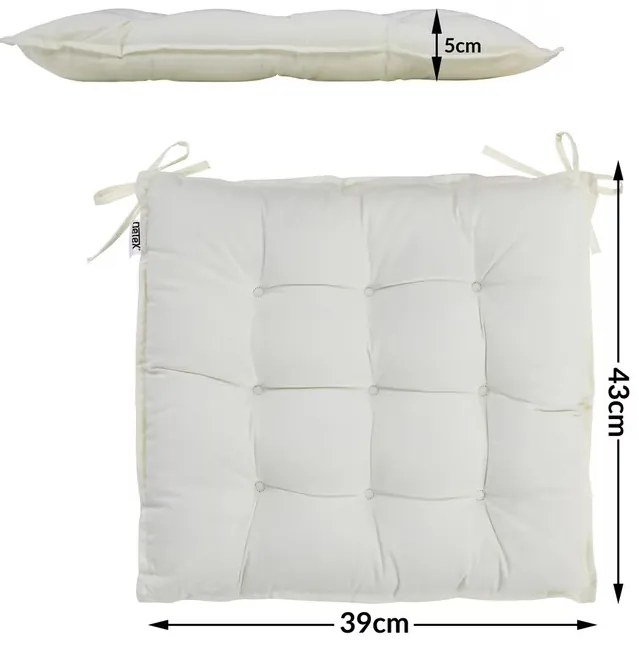 Detex® 6 x Cozy párna - krém