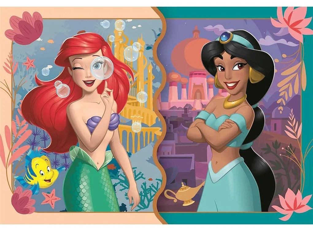Disney Hercegnők Royal Journeys 2x20 db-os puzzle Clementoni
