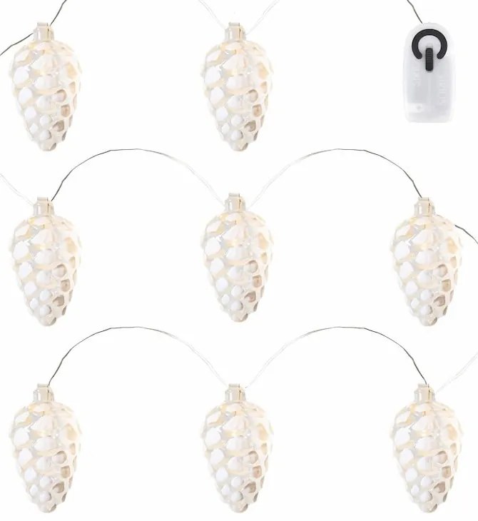 Karácsonyi fénydekoráció, izzók száma 8 db,hosszúság 120 cm Celina – Sirius