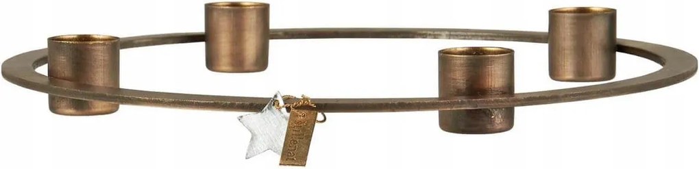 Adventi gyertyatartó kerek Ib Laursen