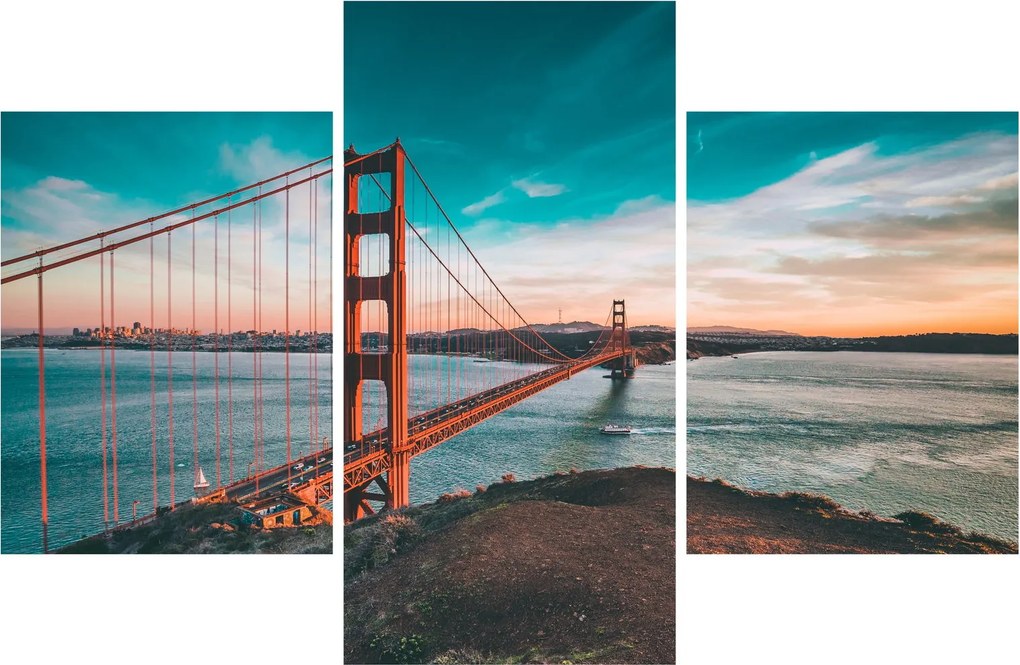 Kép - Golden Gate, San Francisco (90x60 cm)