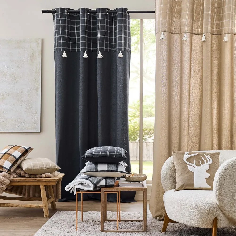 Barna sherpa takaró 125x150 cm Ecossais – douceur d'intérieur