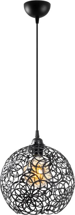 Hay függőlámpa, fekete