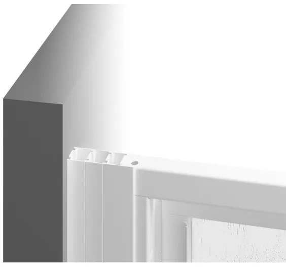 Ravak 940701R211 - Fix zuhanyfal SUPERNOVA 90x198 cm fehér