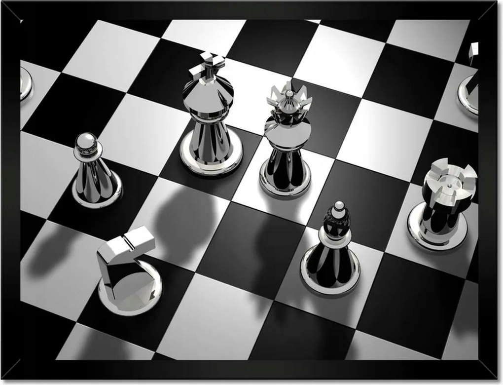 Poszterek keretben 40x30 Sakk