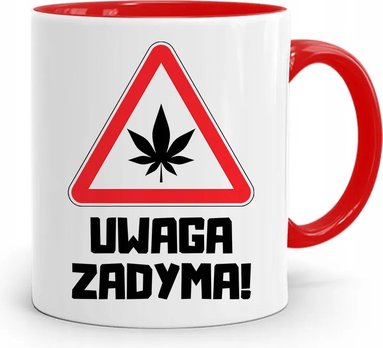 Dohányosoknak 420 Cbd Bögre Piros Ajándék fényképes nyomtatással