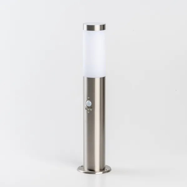 BRILAGI - Kültéri lámpa érzékelővel ELIA 1xE27/20W/230V IP44 50 cm króm