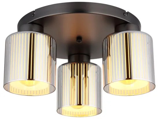 Globo 16056-3D - Mennyezeti lámpatest FELICIA 3xE27/60W/230V átm. 34,5