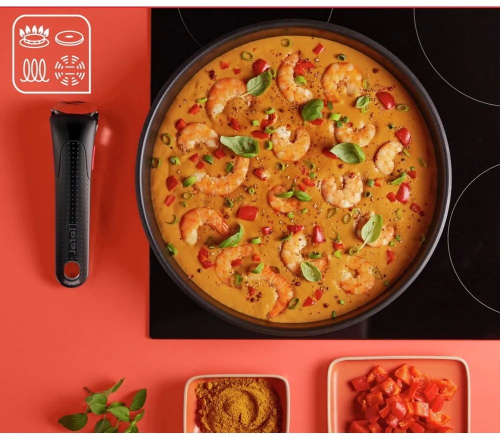 Rozsdamentes acél edény készlet 13 db-os INGENIO Emotion L897DS04 – Tefal