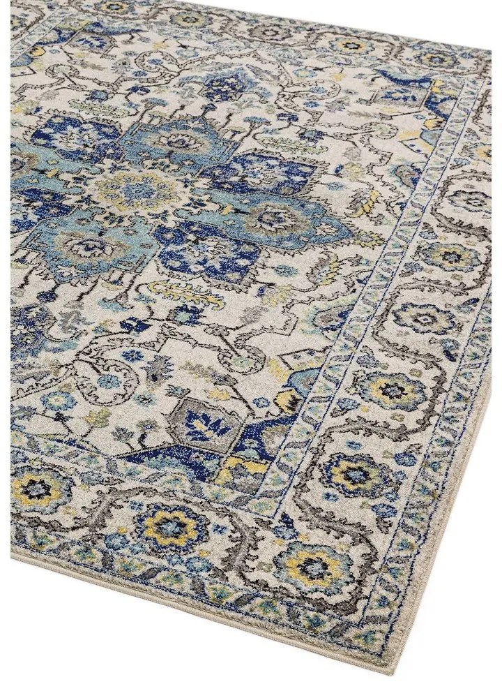 Kék szőnyeg 200x290 cm Nova Persian Blue – Asiatic Carpets