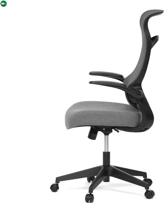 Szürke Hálós Irodai Szék, Hinta Mechanikával. KA-A182 BK