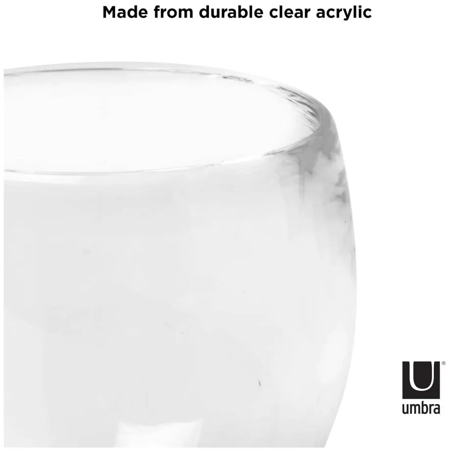Műanyag fogkefetartó pohár Droplet – Umbra