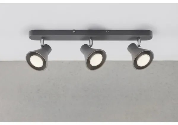 Nordlux - EIK spotlámpa 3xGU10/35W/230V, szürke