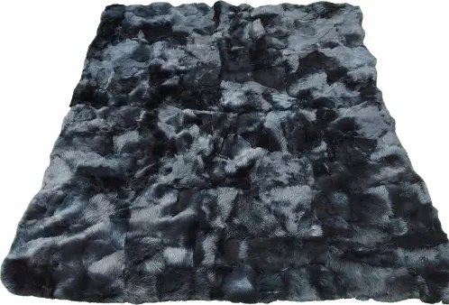 Szőnyeg Ágytakaró Báránybőr Természetes Fekete Toscan