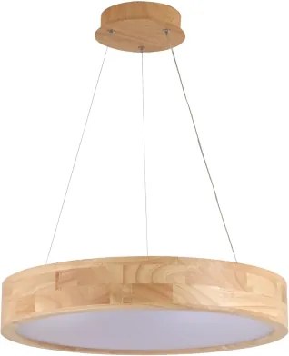 Brilagi - LED kábeles függeszték FALCON WOOD LED/30W/230V 3000/4000/6000K 45 cm fa