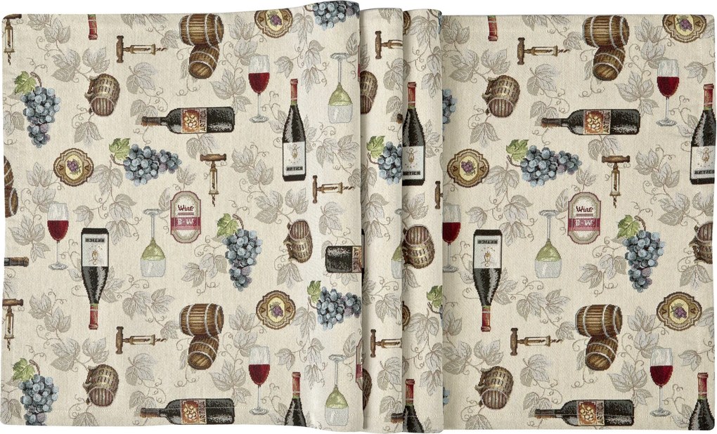 Asztalterítő 50x150 cm Éden 914/410 gobelin