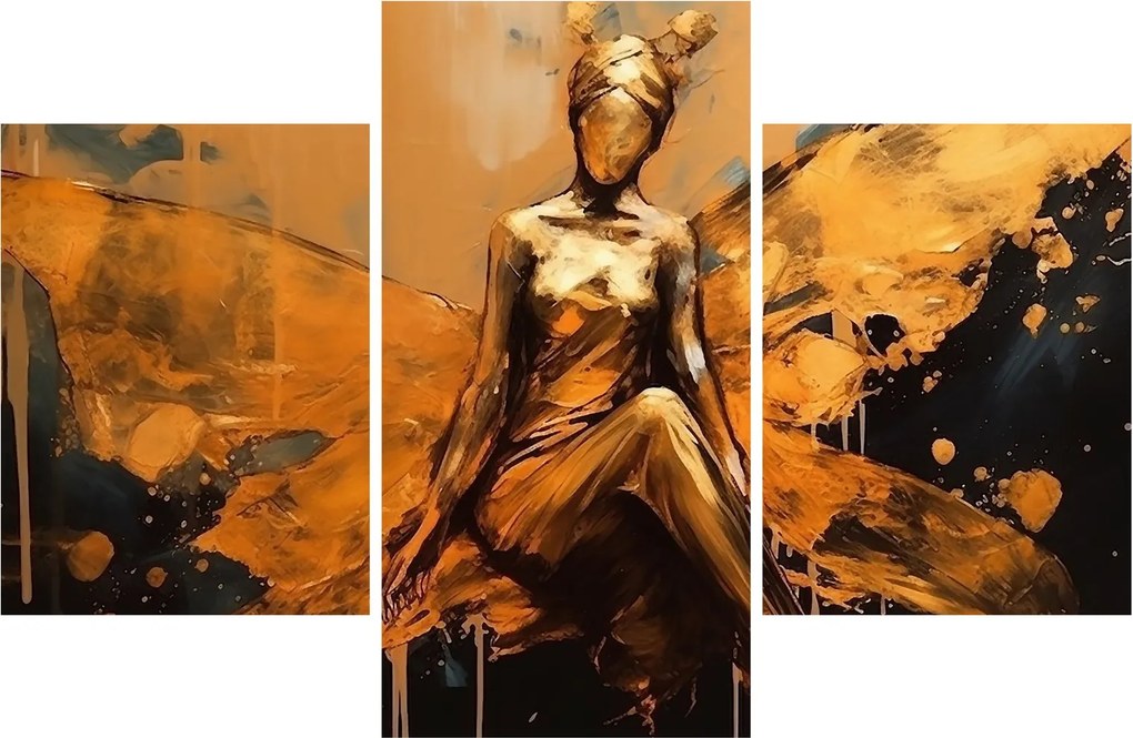 Kép - Egy tündér absztrakciója (90x60 cm)
