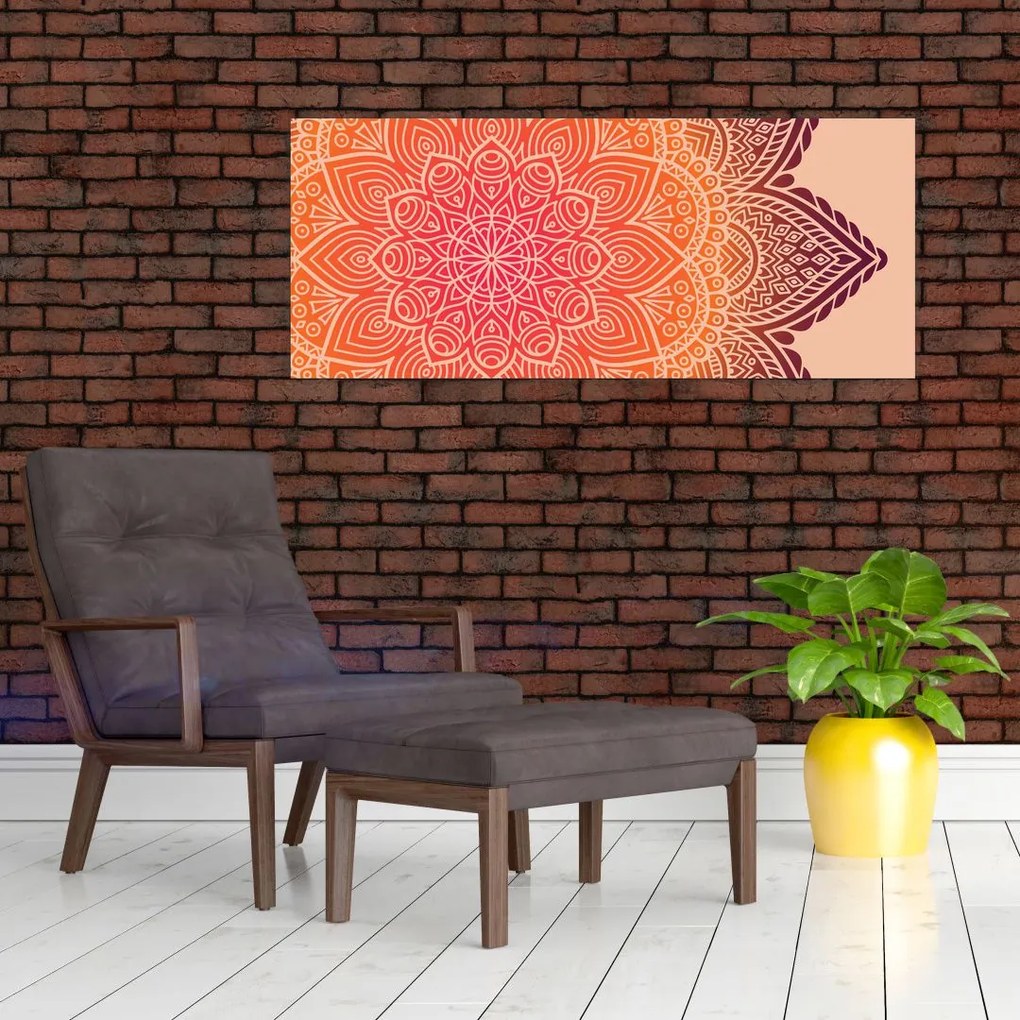 Kép - mandala art (120x50 cm)