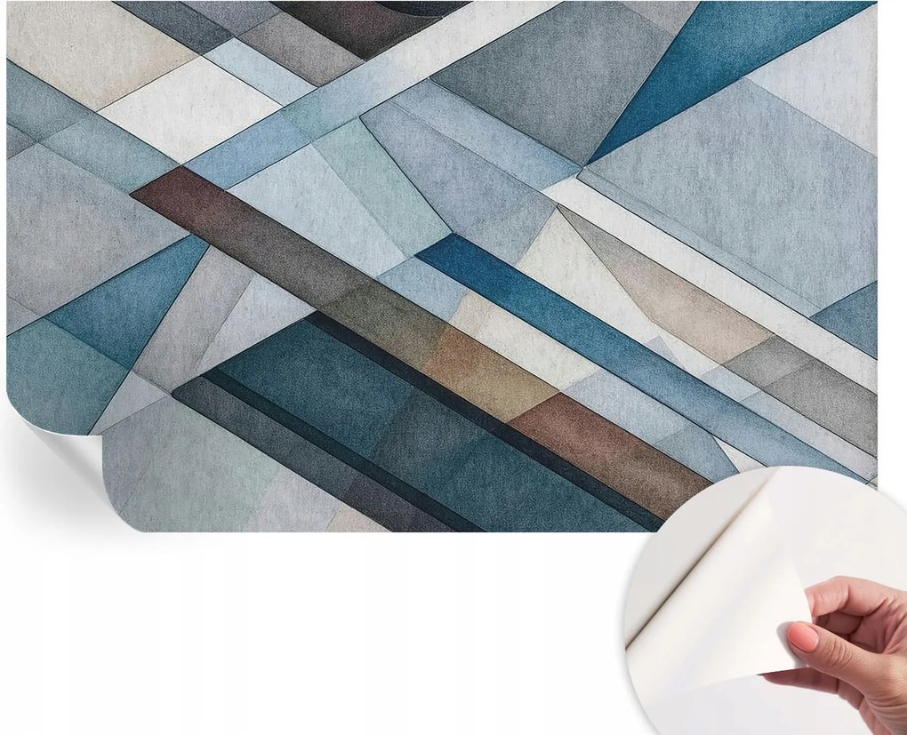 Öntapadós fotótapéta falra 3D Loft Absztrakt geometria 416x254