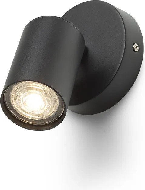 RENDL DUDE R felületre szerelhető fekete 230V LED GU10 9W