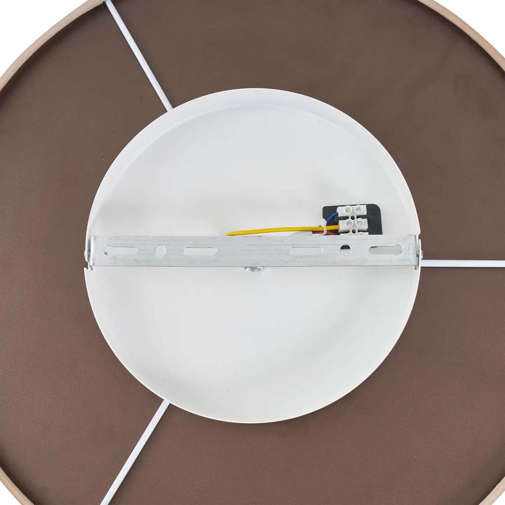 Modern bézs szövet mennyezeti lámpa LED-del, 3 fokozatban dimmelhető - Bredow