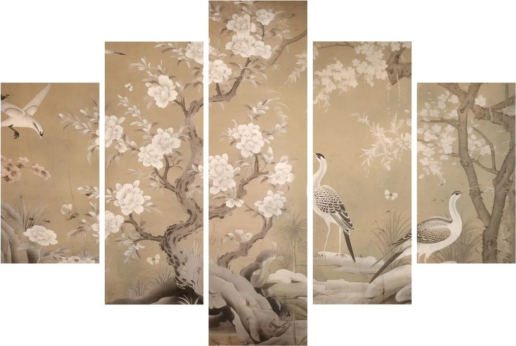 Kép - Rajzfilm japán táj (150x105 cm)