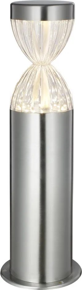 POLUX 208965 ADRIA Modern Kültéri Állólámpa Ezüst LED IP44