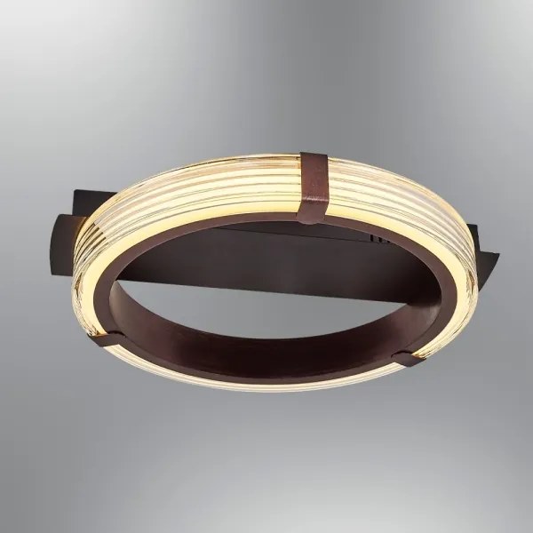 LED mennyezeti lámpatest JESI LED/2W/230V 3000K barna