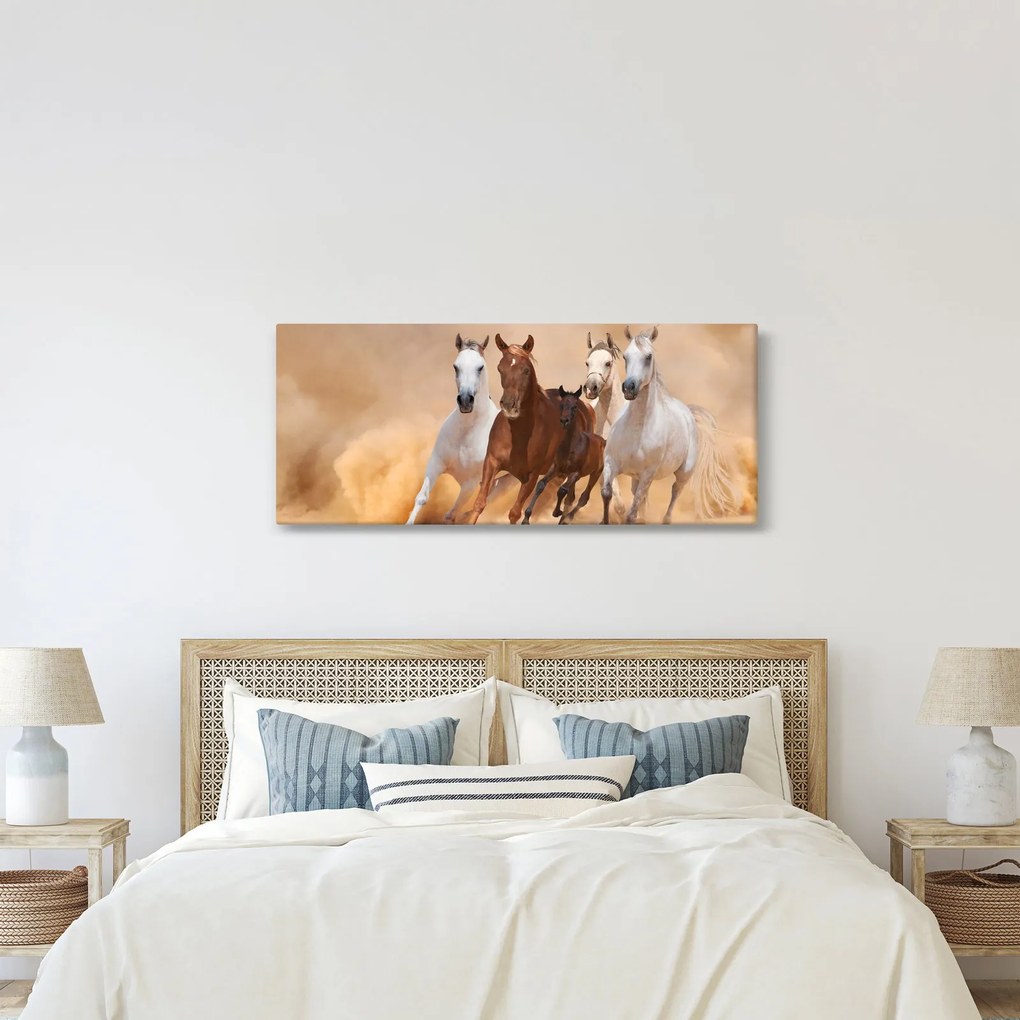 Kép - Lócsorda (120x50 cm)
