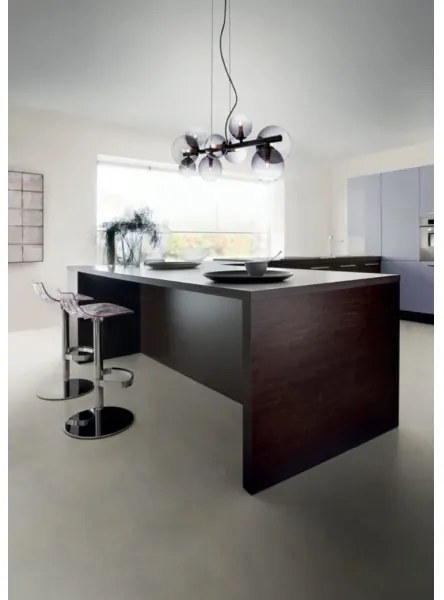 Redo 01-3989 - Csillár zsinóron ASTRA 9xG9/8W/230V fekete