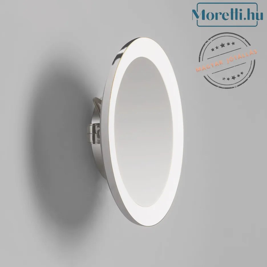 Ledes Tükör Fekete Mascali Round LED ASTRO 1373001