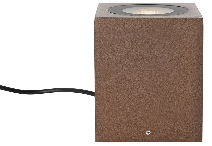 Ipari kerti reflektor rozsdabarna négyzet alakú IP65 - Lennard