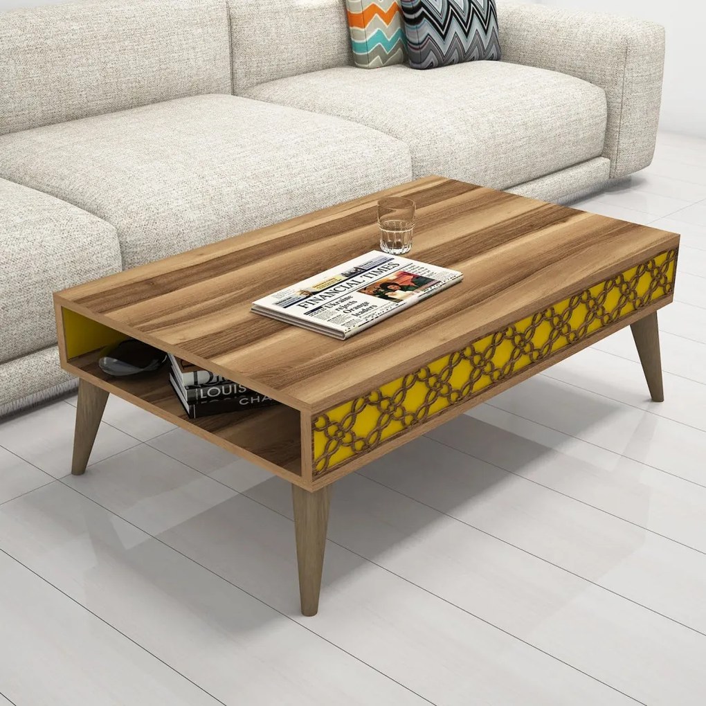 City - Walnut, Yellow