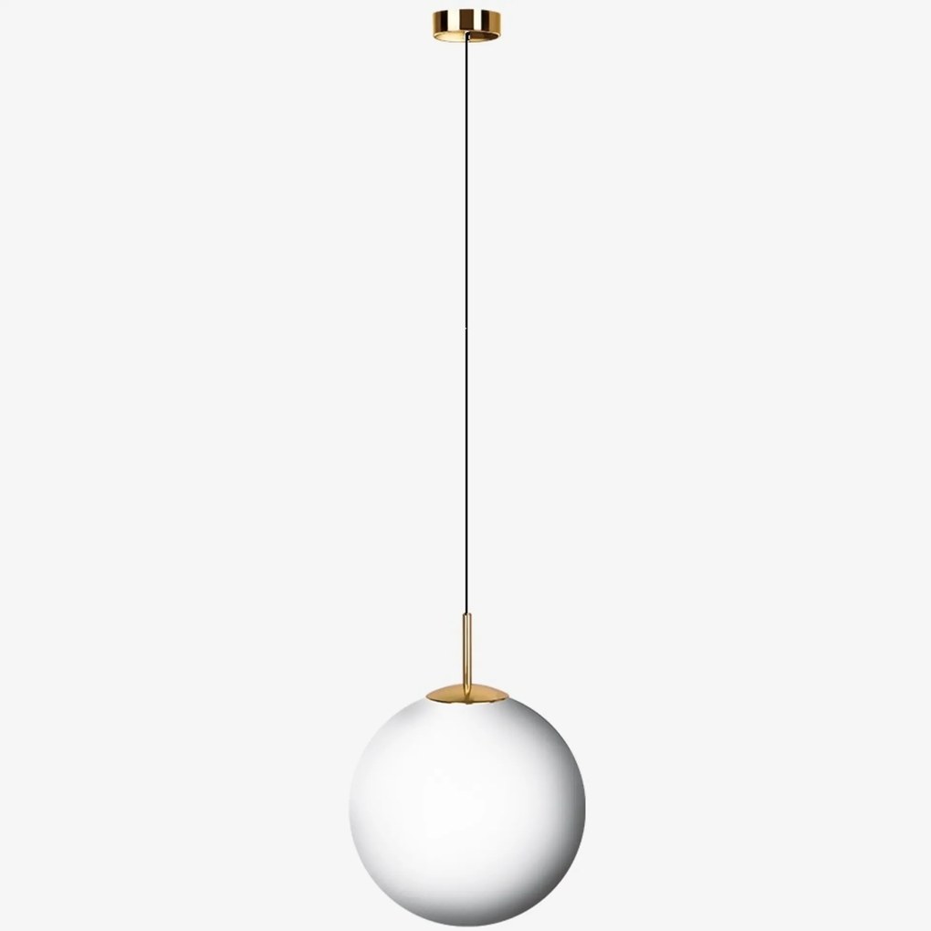 Lucis függőlámpa Polaris Zks 27.9W Led 3000K üveg sárgaréz opál ZKS.L1.4