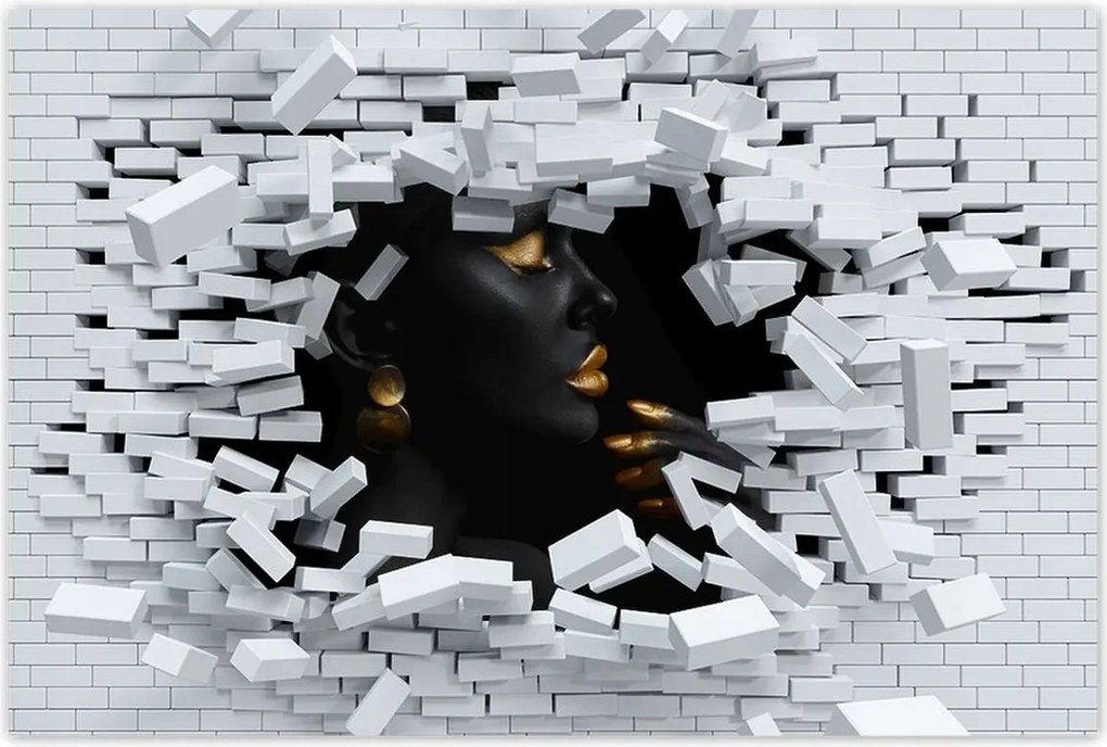 Poszterek 90x60 Smink gazdag arany