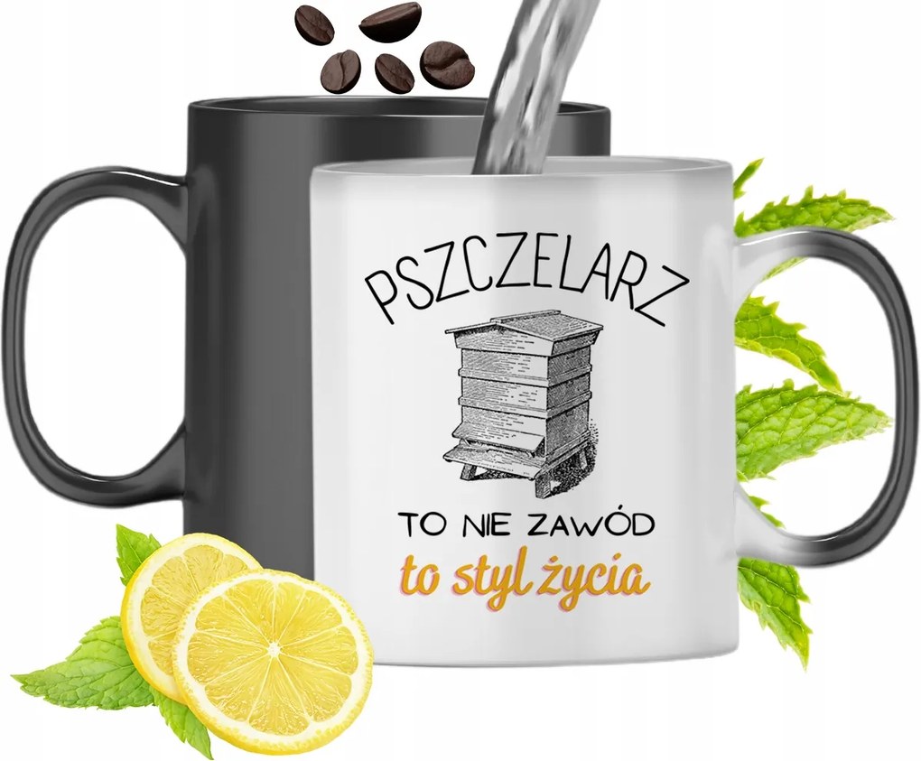 Mágikus Bögre Méhészeknek Színváltós Nyomtatott Fényképpel