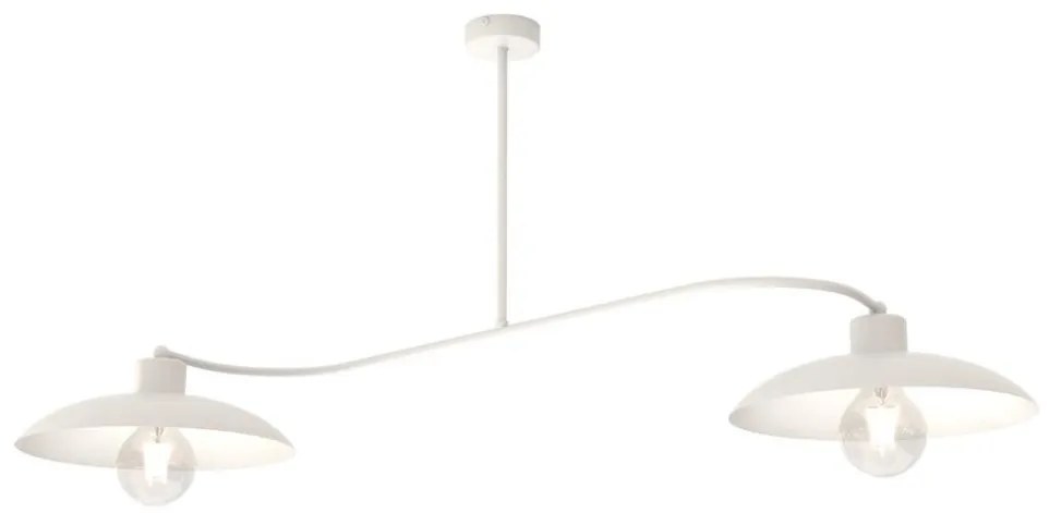 EMIBIG 1354-2 FOSTER Loft Mennyezeti Lámpa Fehér E27 IP20