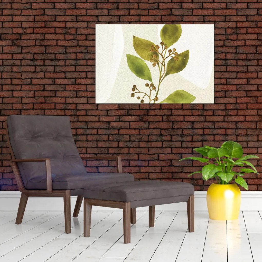 Kép - Akvarell ág N⁰1 (90x60 cm)