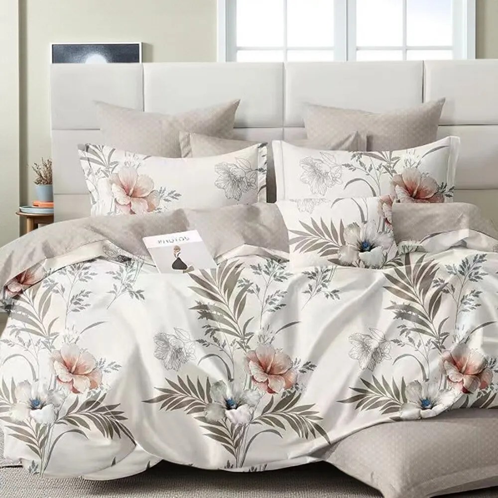 Mikroplüss ágyneműhuzat MALENA LIGHT 7 részes 140x200 cm