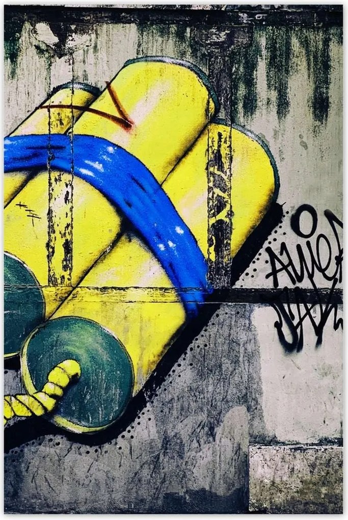 Poszterek 80x120 Graffiti Utcaművészet