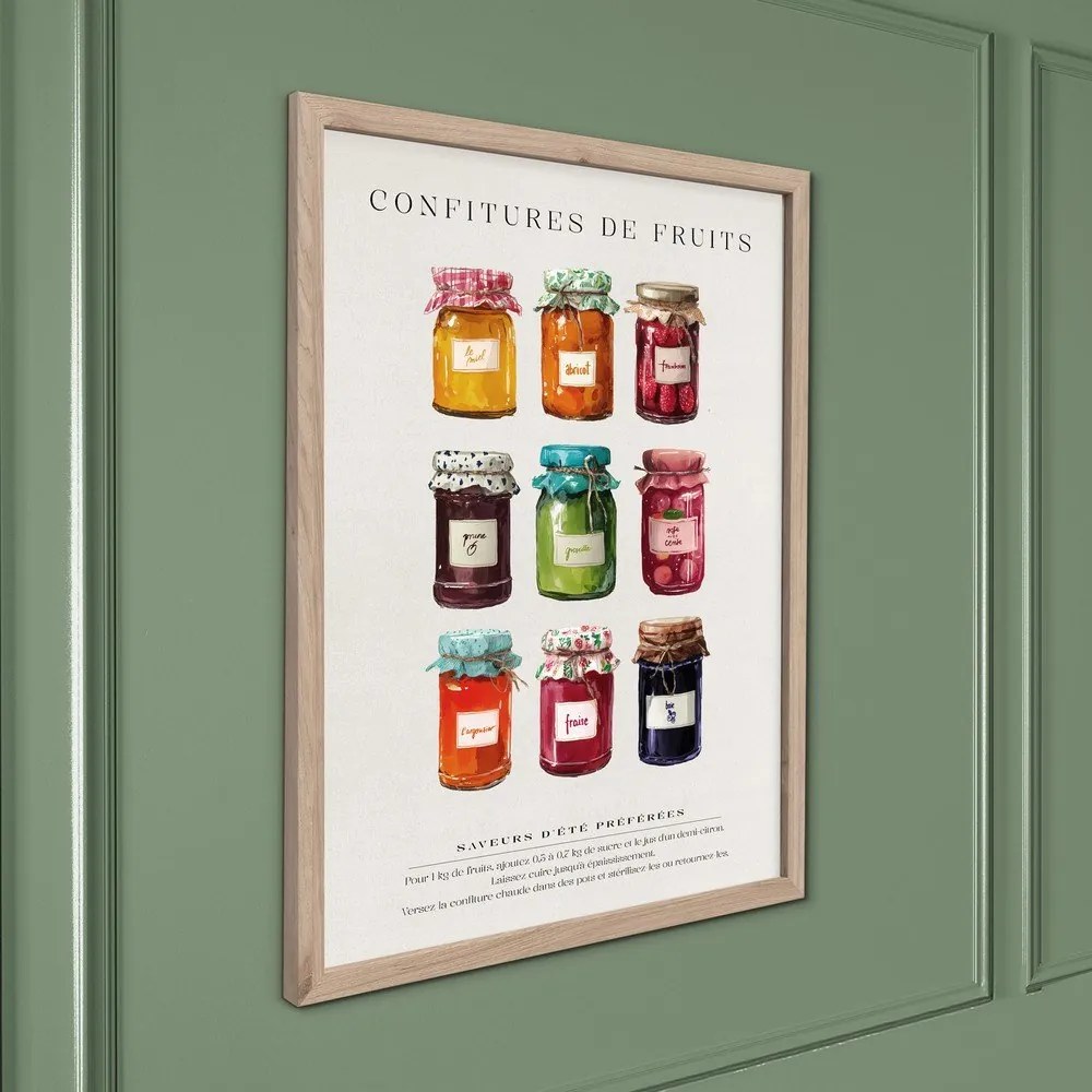 Kép 30x40 cm Confitures – Styler