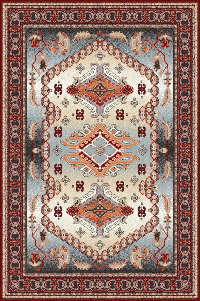 Fd Gizel Kaynak fekete szőnyeg, 80x150 cm