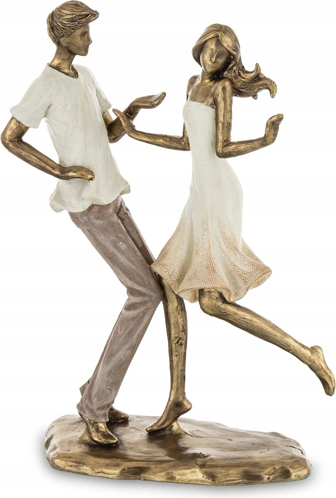 Figura Pár Tánc Szerelem Érzékenység Szerelmesek közelsége boldog ajándék